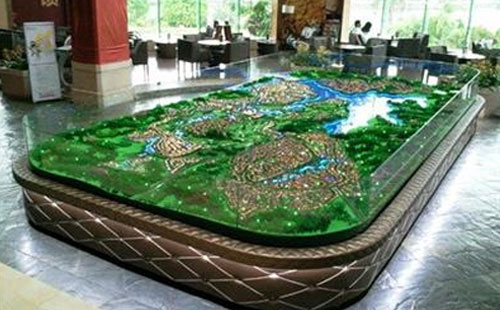 制作崇信崇信沙盘模型需要注意细节